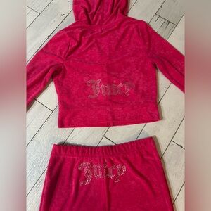 Juicy Couture Kids Pink Pajama Set